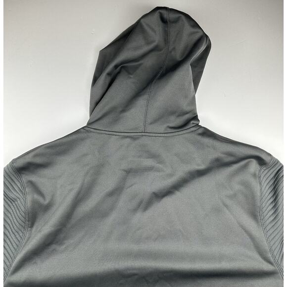 New Orleans Pelicans NBA Brand TX3 Warm Hoodie Sweatshirt Size Large Gray Logo - Picture 11 of 11